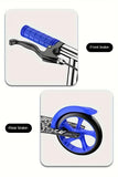 NNETM Adult Foldable Kick Scooter with Hand Brake