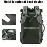 NNETM 35L Laptop Travel Backpack with Shoe Compartment
