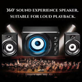 NNETM 3-in-1 Surround Sound 2.1 Channel Speaker