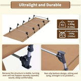 NNETM Camping Cot Folding Ultralight Outdoor Bed