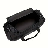 NNETM Nylon Travel Bag with Shoe Compartment