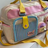 NNETM Women’s Travel Duffel Bag with Shoe Compartment