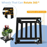 NNETM Lockable Wheel Plant Tray