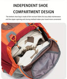 NNETM Royal Mountain Nylon Backpack with Rain Cover