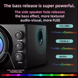 NNETM 3-in-1 Surround Sound 2.1 Channel Speaker