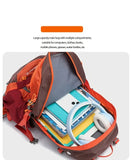 NNETM Royal Mountain Nylon Backpack with Rain Cover