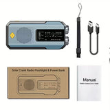 NNETM All-in-One Emergency Radio with Power Bank