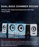 NNETM Desktop Stereo Surround Computer Speaker