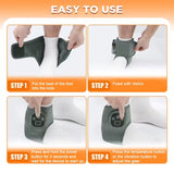 NNETM Ankle Heating Massager with Vibration & Heat Therapy