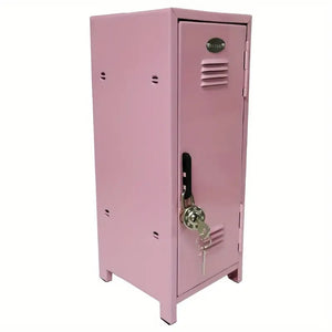 NNETM Compact Metal Locker Key Lock Safe Storage Box