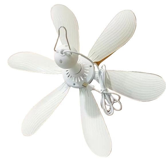 NNETM USB Mini Hanging Fan Portable Ceiling Tent Fan