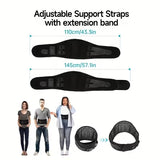 NNETM Heated Waist Massager Belt USB Rechargeable
