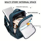 NNETM Business Laptop Backpack with USB Charging Port