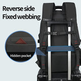 NNETM Expandable Laptop Backpack with USB Port and Shoe Compartment