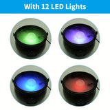 NNETM Halloween Fish Tank Mist Maker Witch Cauldron Spray