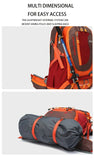 NNETM Royal Mountain Nylon Backpack with Rain Cover