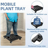 NNETM Lockable Wheel Plant Tray