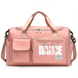 NNETM Large Gym Duffle Bag with Shoe Compartment