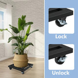 NNETM Lockable Wheel Plant Tray