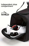 NNETM Large Duffel Bag with Shoe Compartment