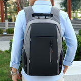 NNETM Men’s Anti-Theft Laptop Backpack Business Travel Bag