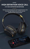 NNETM Wireless Headset with RGB Lights and Foldable Design