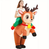NNETM Elk Cosplay Inflatable Costume Suit for Adults