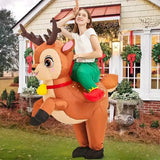 NNETM Elk Cosplay Inflatable Costume Suit for Adults