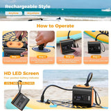 NNETM Large Smart Inflatable Pump