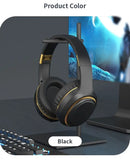 NNETM Wireless Headset with RGB Lights and Foldable Design