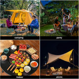 NNETM Charcoal Grill Outdoor Iron Camping Stove