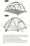 NNETM 2 Person Camping Tent Double Layer