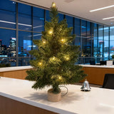 NNETM Mini Pre-Lit Tabletop Christmas Tree