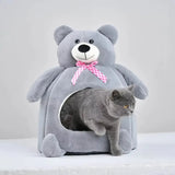 NNETM Warm Portable Pet Bed for Cats and Dogs