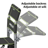 NNETM Fishing Chair Adjustable Legs Backrest Foldable Design