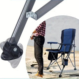NNETM Portable Folding Recliner Chair with Side Pocket