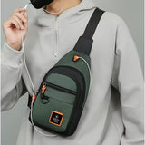 NNETM Men’s Chest Bag Nylon Crossbody