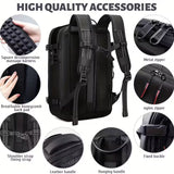 NNETM Compression Travel Laptop Backpack