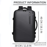 NNETM Multifunctional Travel Backpack with USB Charging