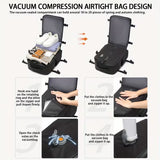 NNETM Travel Backpack with Built-In Pump