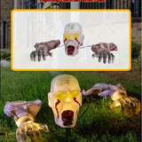 NNETM Glowing Zombie Groundbreaker Halloween Decoration