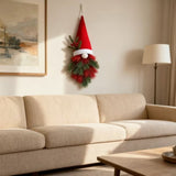 NNETM Christmas Gnome Garland Red Green Hanging Decoration