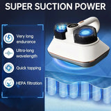 NNETM Wireless Handheld Bed Vacuum Cleaner with HEPA Filter