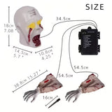 NNETM Glowing Zombie Groundbreaker Halloween Decoration