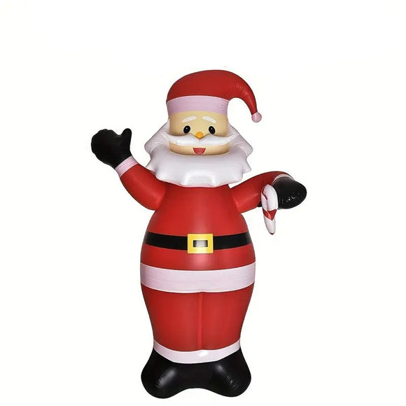 NNETM Inflatable Santa Claus Outdoor Christmas Decoration