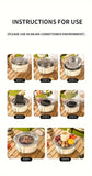 NNETM BBQ Grill Portable Tabletop
