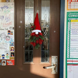 NNETM Christmas Gnome Garland Red Green Hanging Decoration