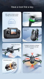 NNETM Dual Camera Brushless Remote-Control Drone for Adults