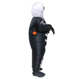 NNETM Halloween Skull Ghost Inflatable Costume Adult