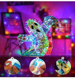 NNETM Halloween Glowing Ghost Neon Party Light Decoration